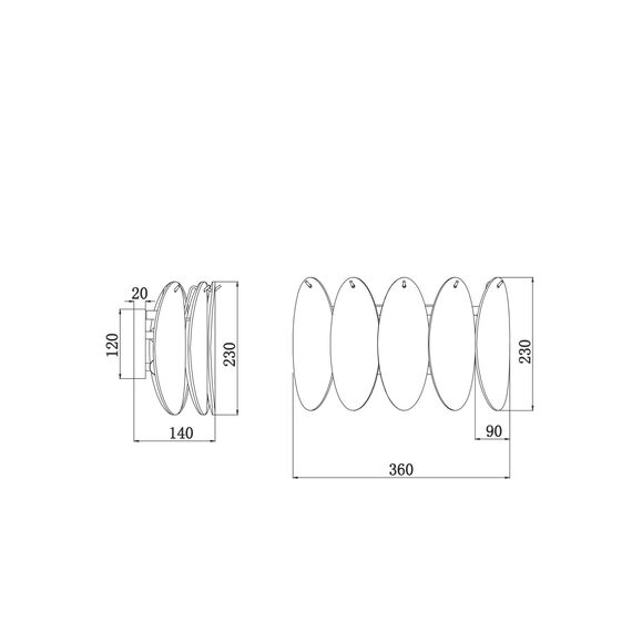 Freya FR5189WL-02CH Светильник настенный Demure, изображение 3