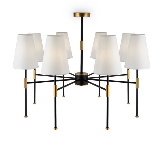 Freya FR5196PL-08BBS Люстра на штанге Tida