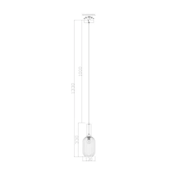 Freya FR8013PL-01AM Подвесной светильник Zelma, изображение 4