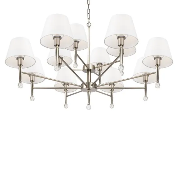 Freya FR2190PL-12N Люстра подвесная Rosemary, изображение 3