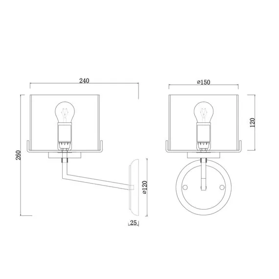 Freya FR5096WL-01CH Бра Karen, изображение 2