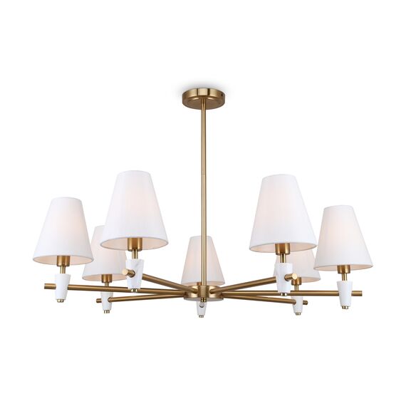 Freya FR5371CL-07BS Люстра на штанге Pietra