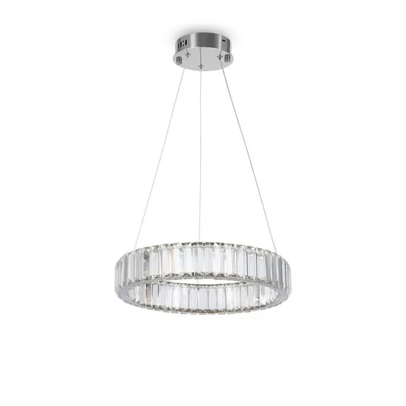 Freya FR5257PL-L17CH Люстра подвесная светодиодная диммируемая Tier, изображение 4