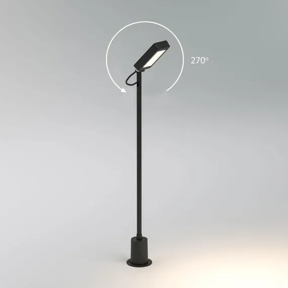 Elektrostandard a068101 35182/S Светильник садово-парковый Joli черный, изображение 3