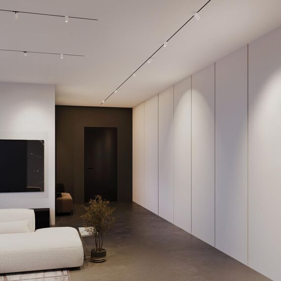 Elektrostandard a067275 Mini Magnetic Трековый светильник 9W 3000K (белый/черный) 85203/01, изображение 3