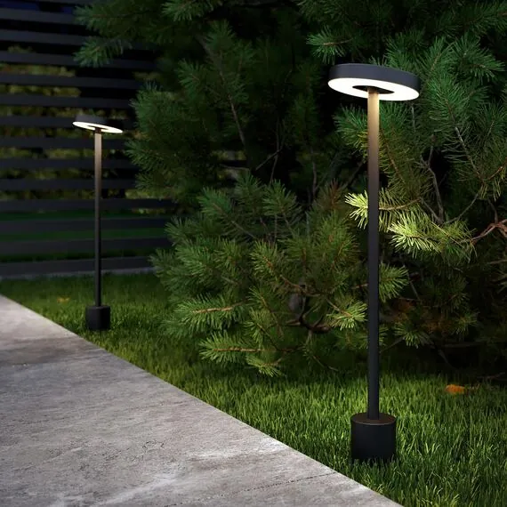 Elektrostandard a068589 35185/S Светильник садово-парковый Verano черный, изображение 6