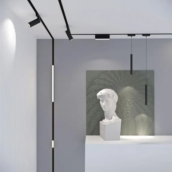 Elektrostandard a063696 Flat Magnetic Трековый светильник 6W 4000K Insight (чёрный) 85090/01, изображение 9