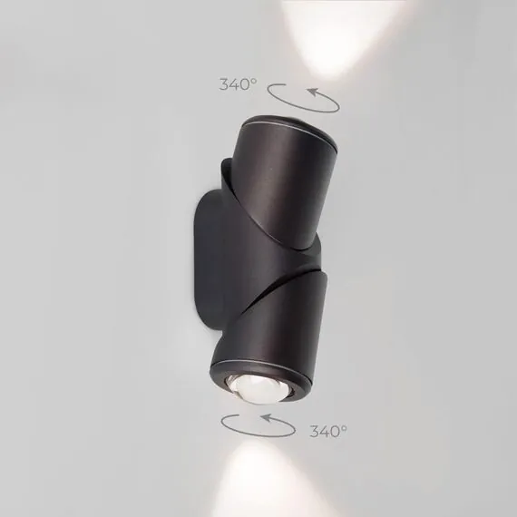 Elektrostandard a056335 35127/D Светильник светодиодный садово-парковый со светодиодами GIRA D LED черный, изображение 2