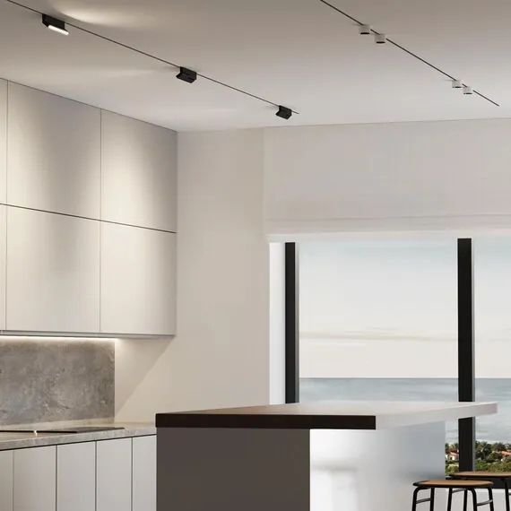 Elektrostandard a067280 Mini Magnetic Трековый светильник 12W 3000K (черный) 85208/01, изображение 2