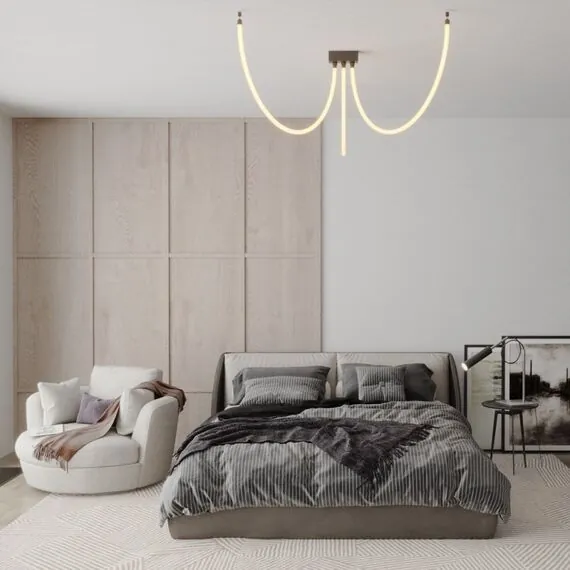 NOVOTECH 359328 KONST NT24 000 черный Светильник светодиодный IP20 LED 3000K 25W 170-265V 2420Лм RAMO, изображение 7