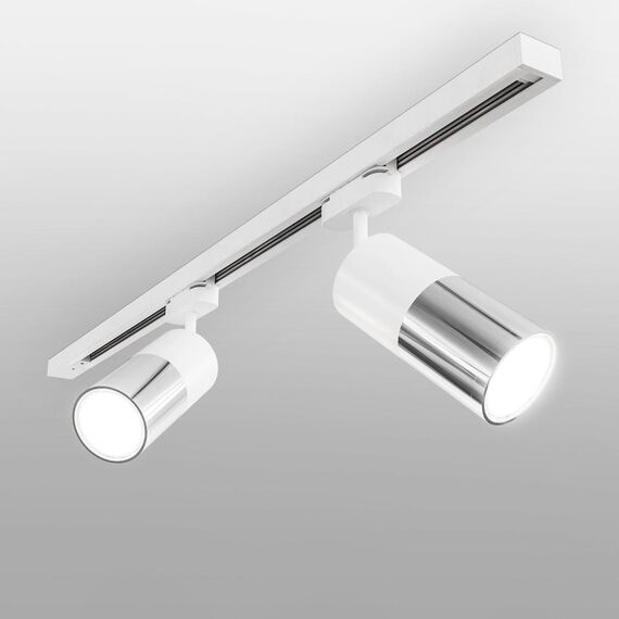 Elektrostandard a047018 LTB27 Светильник потолочный светодиодный Avantag Белый матовыйхром 6W 4200K, изображение 2