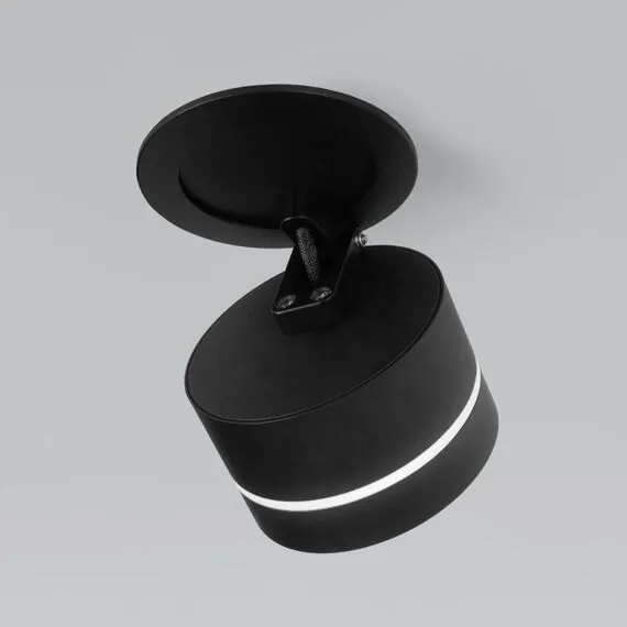 Elektrostandard a062932 Встраиваемый светодиодный светильник 25035/LED 8W 4200K чёрный, изображение 3