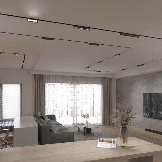 Elektrostandard a062994 Slim Magnetic Трековый светильник 6W 4200K Alter (чёрный) 85048/01, изображение 4