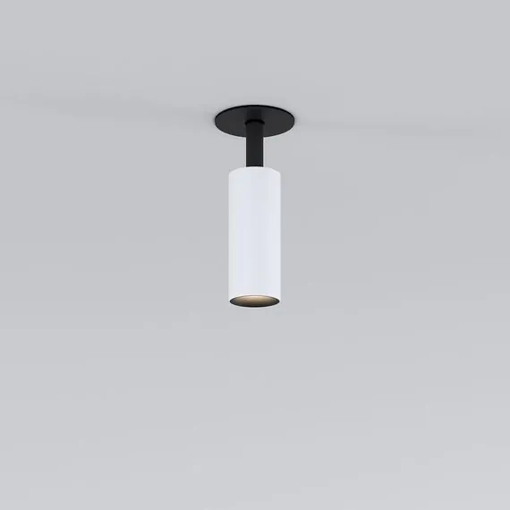 Elektrostandard a058220 Diffe Светильник встраиваемый белый / черный 8W 4200K (25039/LED), изображение 2