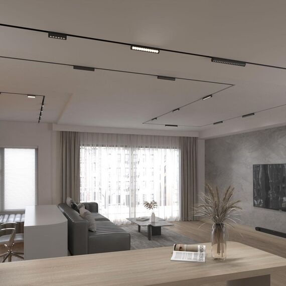 Elektrostandard a062996 Slim Magnetic Трековый светильник 12W 4200K Alter (чёрный) 85049/01, изображение 4