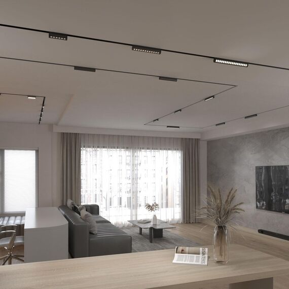 Elektrostandard a062998 Slim Magnetic Трековый светильник 18W 4200K Alter (чёрный) 85050/01, изображение 4