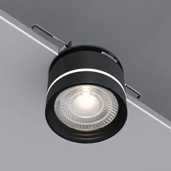 Elektrostandard a062932 Встраиваемый светодиодный светильник 25035/LED 8W 4200K чёрный, изображение 4