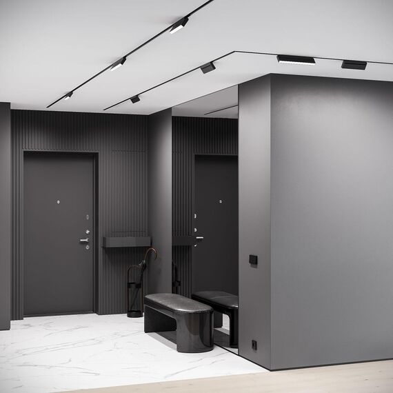 Elektrostandard a063544 85083/01 Slim Magnetic Умный трековый светильник 18W 2700-6500K Dim Kos (чёрный), изображение 5