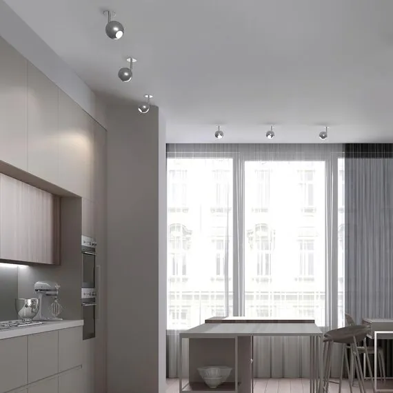 Elektrostandard a053739 9926 LED Светильник встраиваемый 9926 LED 12W 4200K серебро, изображение 2