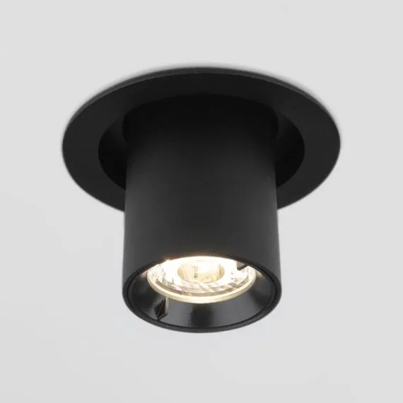 Elektrostandard a052449 9917 LED Светильник встраиваемый 10W 4200K черный матовый, изображение 2