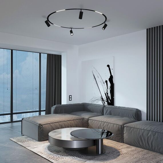 Elektrostandard a066515 Slim Magnetic Трековый светильник 20W 4200K Comfi (чёрный) (?800мм) 85187/01, изображение 3