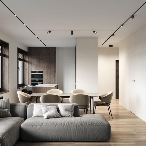 Elektrostandard a067371 Slim Magnetic HL03 Трековый светильник 18W 3000K (черный) 85209/01, изображение 3