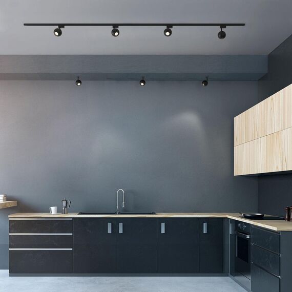 Elektrostandard a053743 LTB77 Светильник потолочный светодиодный Ball Черный 12W 4200K (LTB77) однофазный, изображение 3