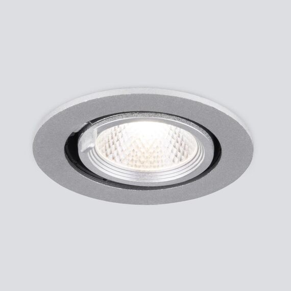 Elektrostandard a052457 9918 LED Светильник встраиваемый 9W 4200K серебро, изображение 2