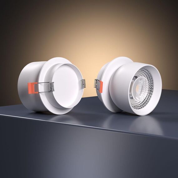 Elektrostandard a065453 25092/LED светильник встраиваемый светодиодный белый, изображение 4