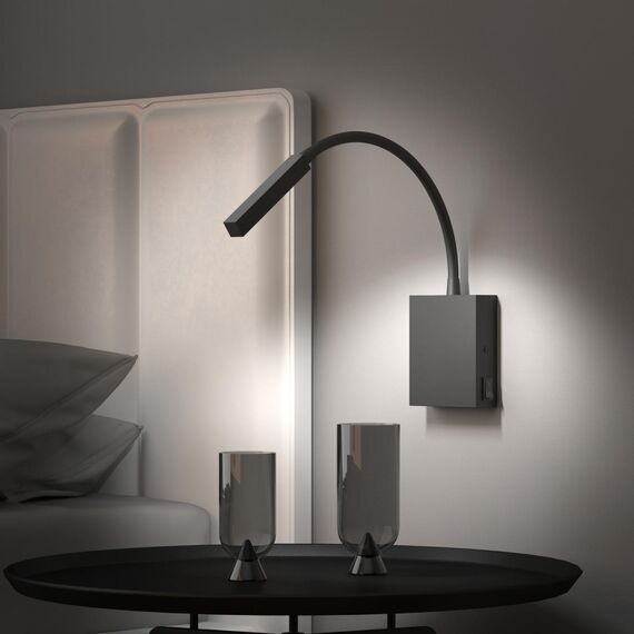 Elektrostandard a058943 KNOB 40118/LED Светильник настенный светодиодный черный, изображение 2