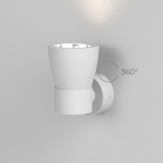 Elektrostandard a061049 MRL 1027 Светильник настенный Cono белый Серебро, изображение 2