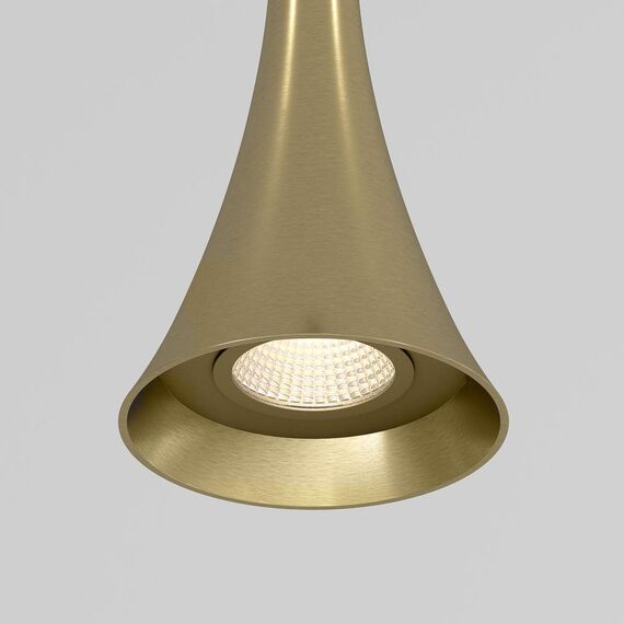 Elektrostandard a068821 50314 LED 5W 3000K Светильник подвесной светодиодный латунь, изображение 3