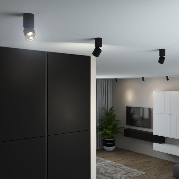 Elektrostandard a063680 Светильник потолочный светодиодный 25042/LED 10W 4000K чёрный, изображение 5