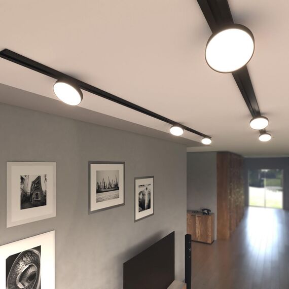 Elektrostandard a056103 85078/01 Светильник потолочный светодиодный Pila черный 12W 4200K, изображение 3