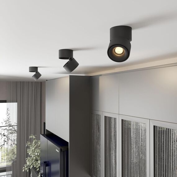 Elektrostandard a063937 DLR031 15W 3000K черный матовый Светильник потолочный светодиодный, изображение 3