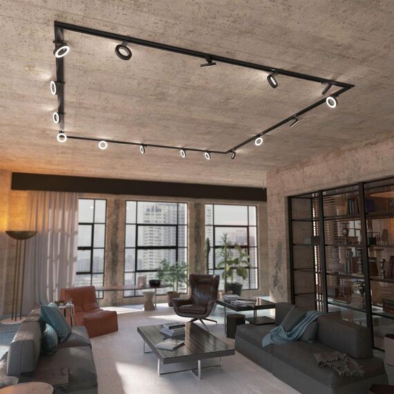 Elektrostandard a056374 85079/01 Светильник потолочный светодиодный Spila черный 12W 4200K, изображение 6