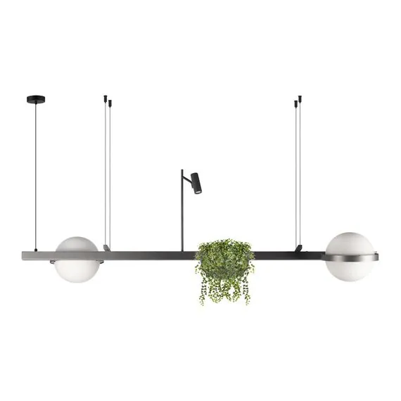 LOFT IT 10121/D Dark grey Подвесной светильник Jardin