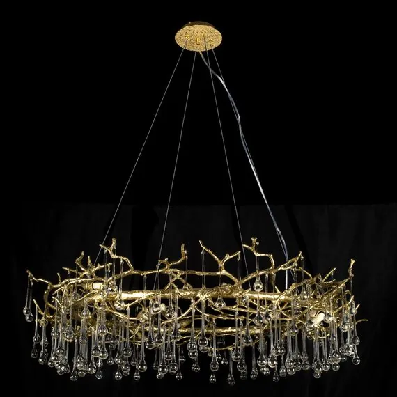 LOFT IT 10068/1000 GD  Подвесная люстра Bijout