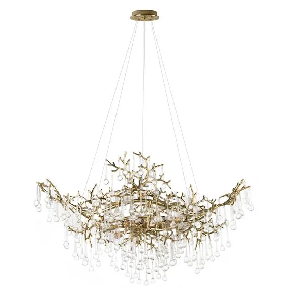 LOFT IT 10351/1000L AB Подвесная люстра Coral