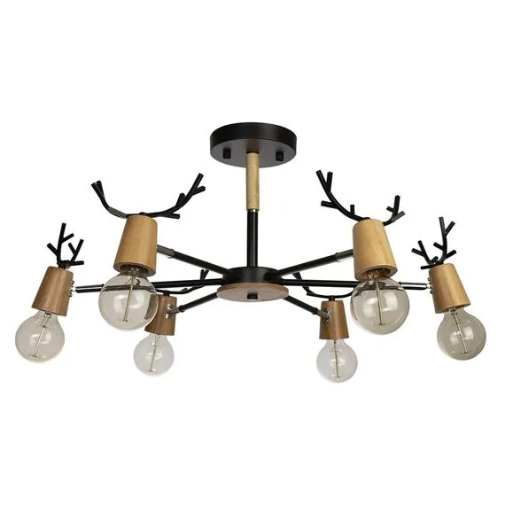 LOFT IT 10024/6 Black Люстра на штанге Sven