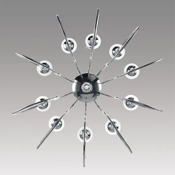 LUMION 8032/10 CLASSI LN25 20 хром, металл/хрусталь Люстра подвесная Е14 10*40W 220V LAOKA, изображение 5