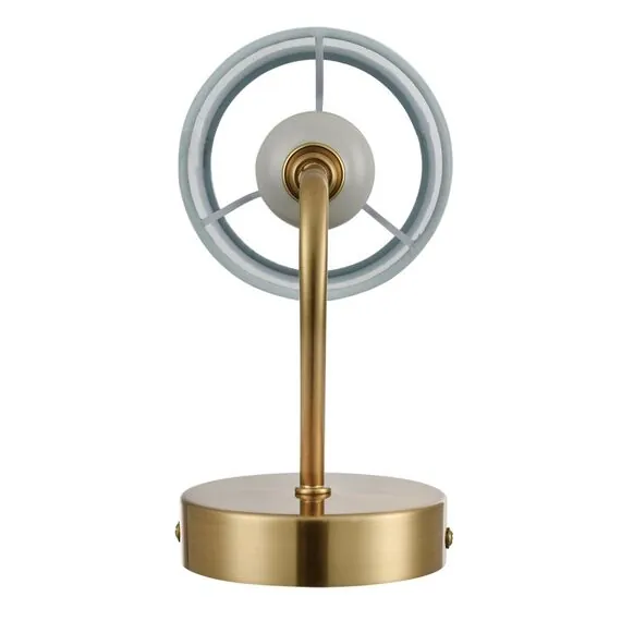 LUMION 6590/1W CLASSI LN25 57 латунь/мятный зеленый, металл, керамика/текстиль Бра E14 1*40W 220V ANRI, изображение 3