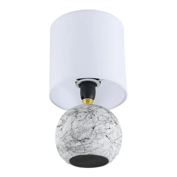 LUMION 8166/1T COUNTY LN25 000 белый, керамика/текстиль Настольная лампа E14 1*40W 220V VILANA, изображение 3