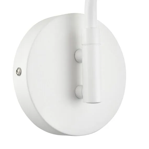 LUMION 8241/1W COMFI LN25 202 белый/хром, металл бра LED GX53 1*10W 220V KARINA, изображение 4