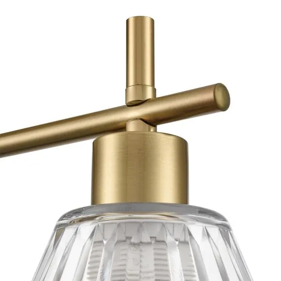 LUMION 8188/2C COMFI LN25 190 латунь/прозрачный, металл/стекло Потолочный светильник E14 2*40W 220V VIVIAN, изображение 3