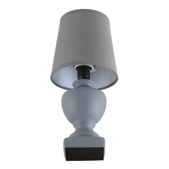 LUMION 8164/1T CLASSI LN25 000 серый, керамика/текстиль Настольная лампа E14 1*40W 220V BIANKA, изображение 3