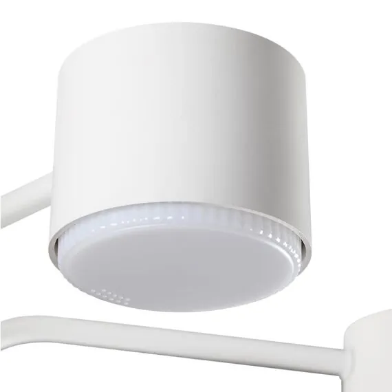 LUMION 8231/6C COMFI LN25 262 белый, металл/дерево/пластик Светильник потолочный LED GX53 6*9W 220V RONDO, изображение 8