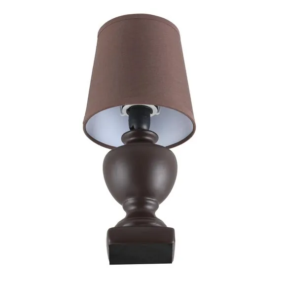 LUMION 8162/1T CLASSI LN25 000 коричневый, керамика/текстиль Настольная лампа E14 1*40W 220V BIANKA, изображение 3