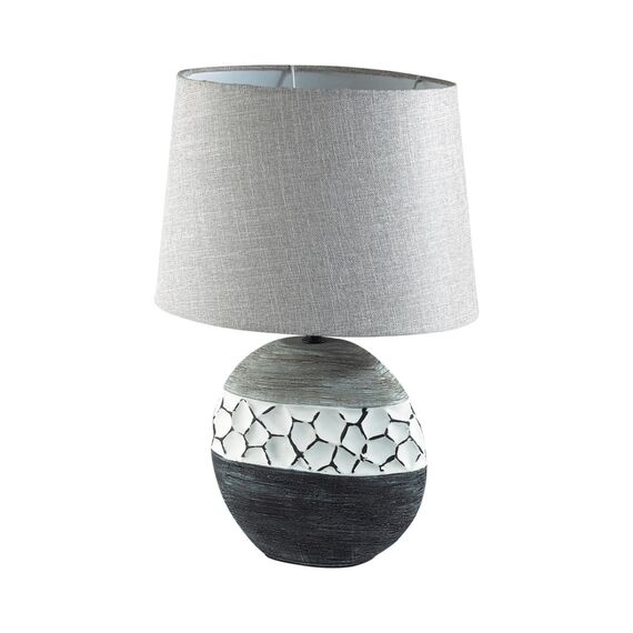 LUMION 8119/1T COMFI LN25 000 серый, керамика/текстиль Настольная лампа E27 1*60W 220V AVALONA