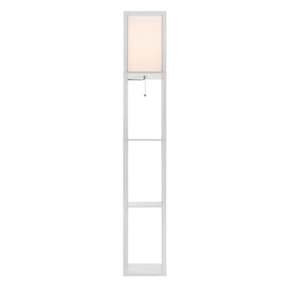 LUMION 8089/1F COMFI LN25 361 белый, дерево/текстиль Торшер Е27 1*60W 220V PRACTIC, изображение 8